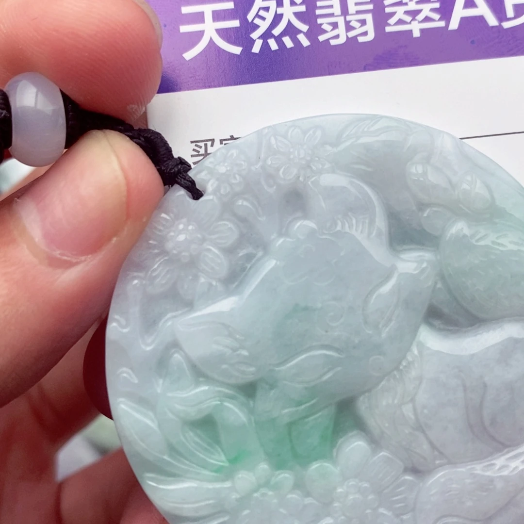 未镶嵌挂件翡翠翡翠