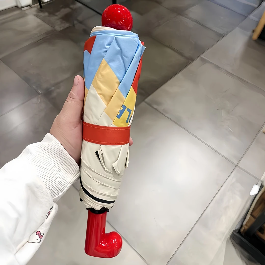 子折叠太阳伞可爱防晒遮阳伞ins高颜值晴雨两用雨伞