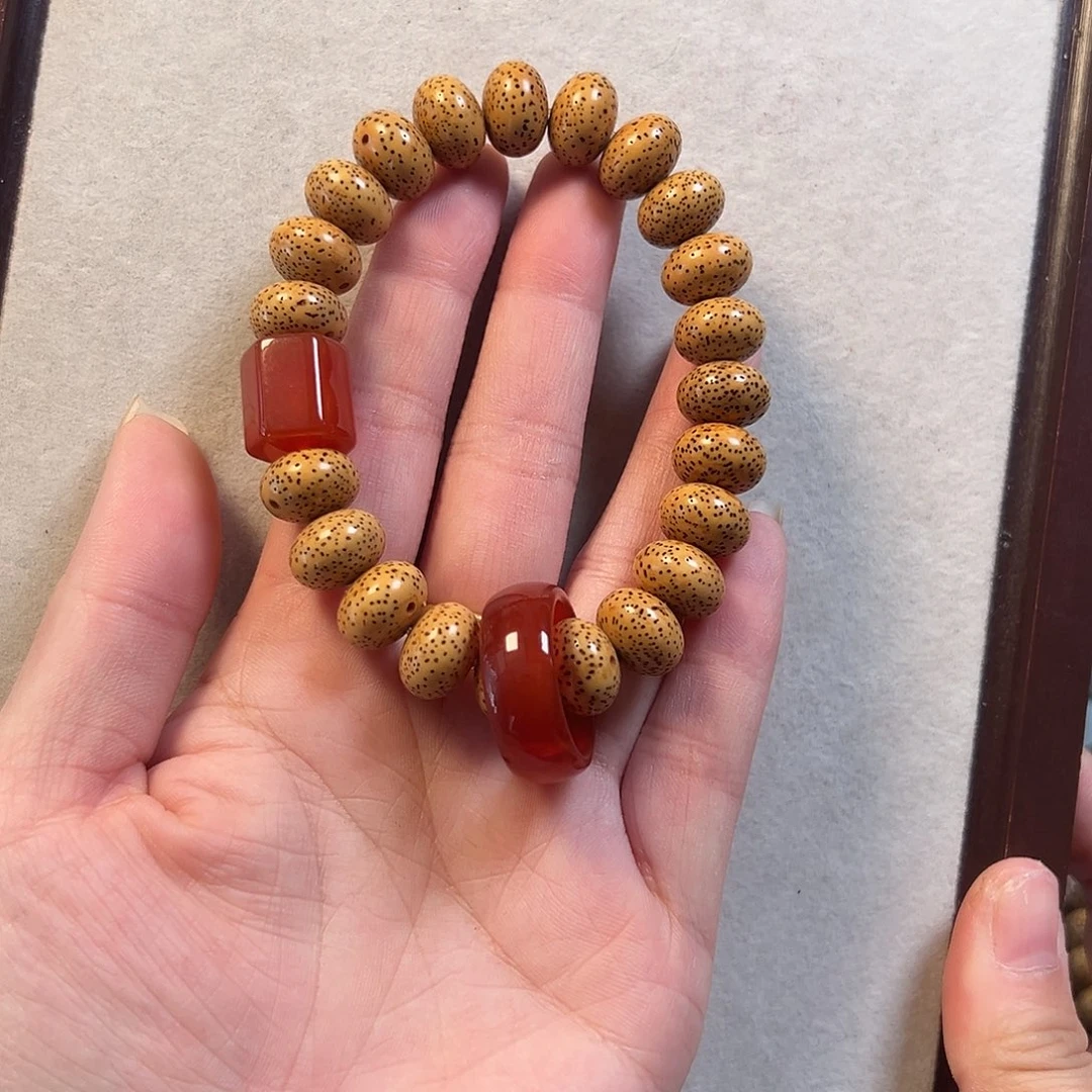 菩提手串未镶嵌星月菩提