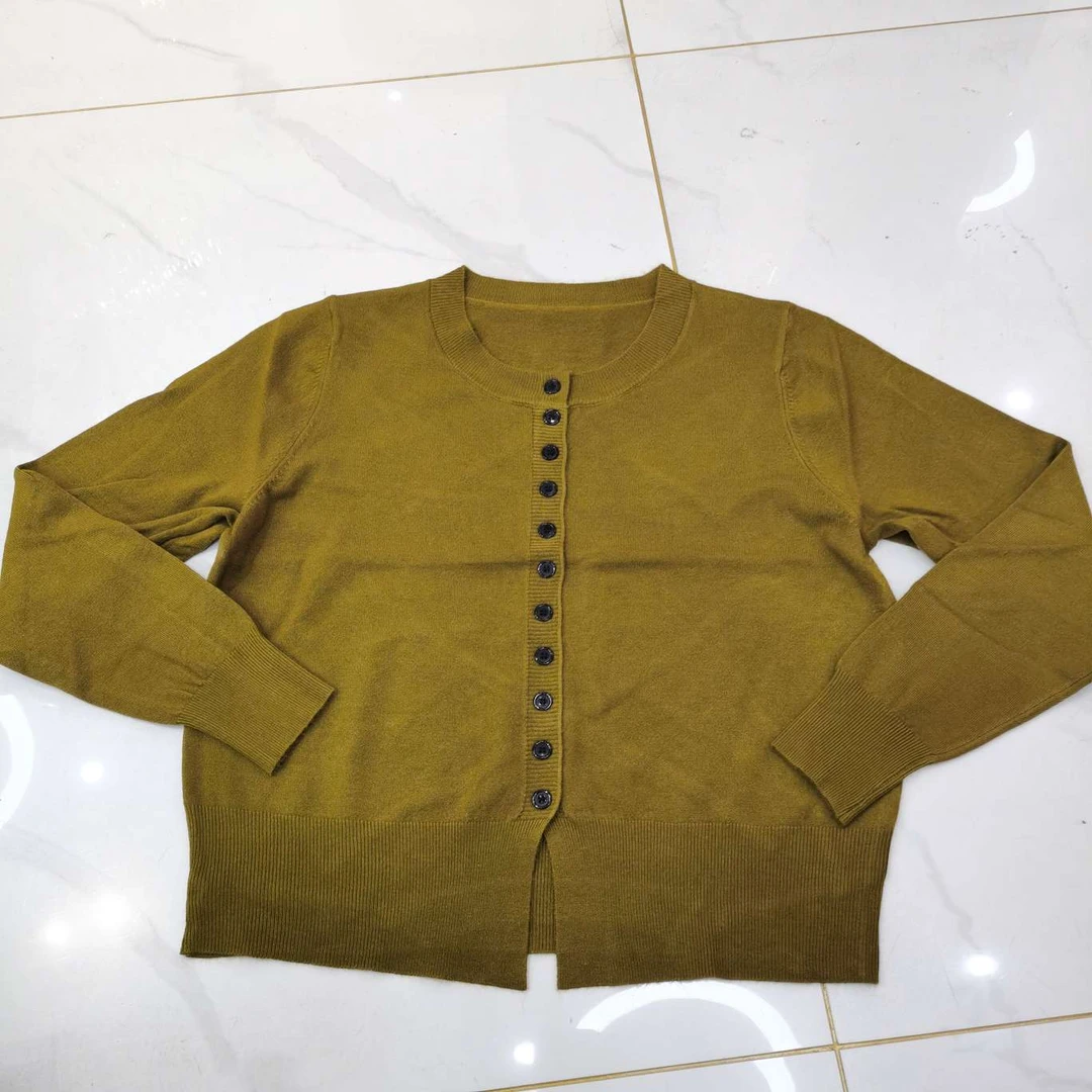 2001 长袖显瘦洋气针织羊毛时尚上衣