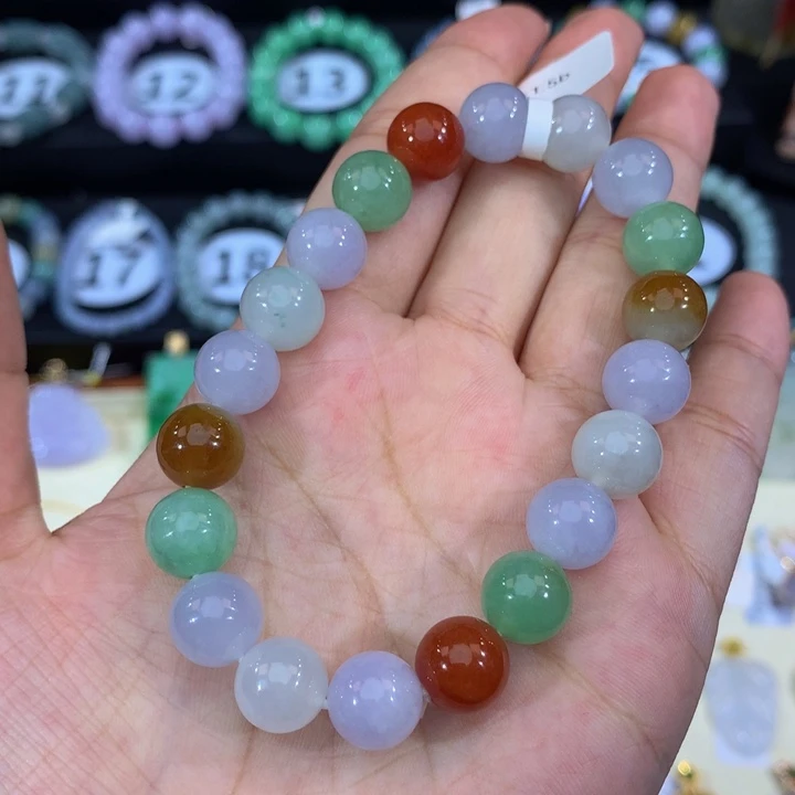 未镶嵌手链翡翠翡翠