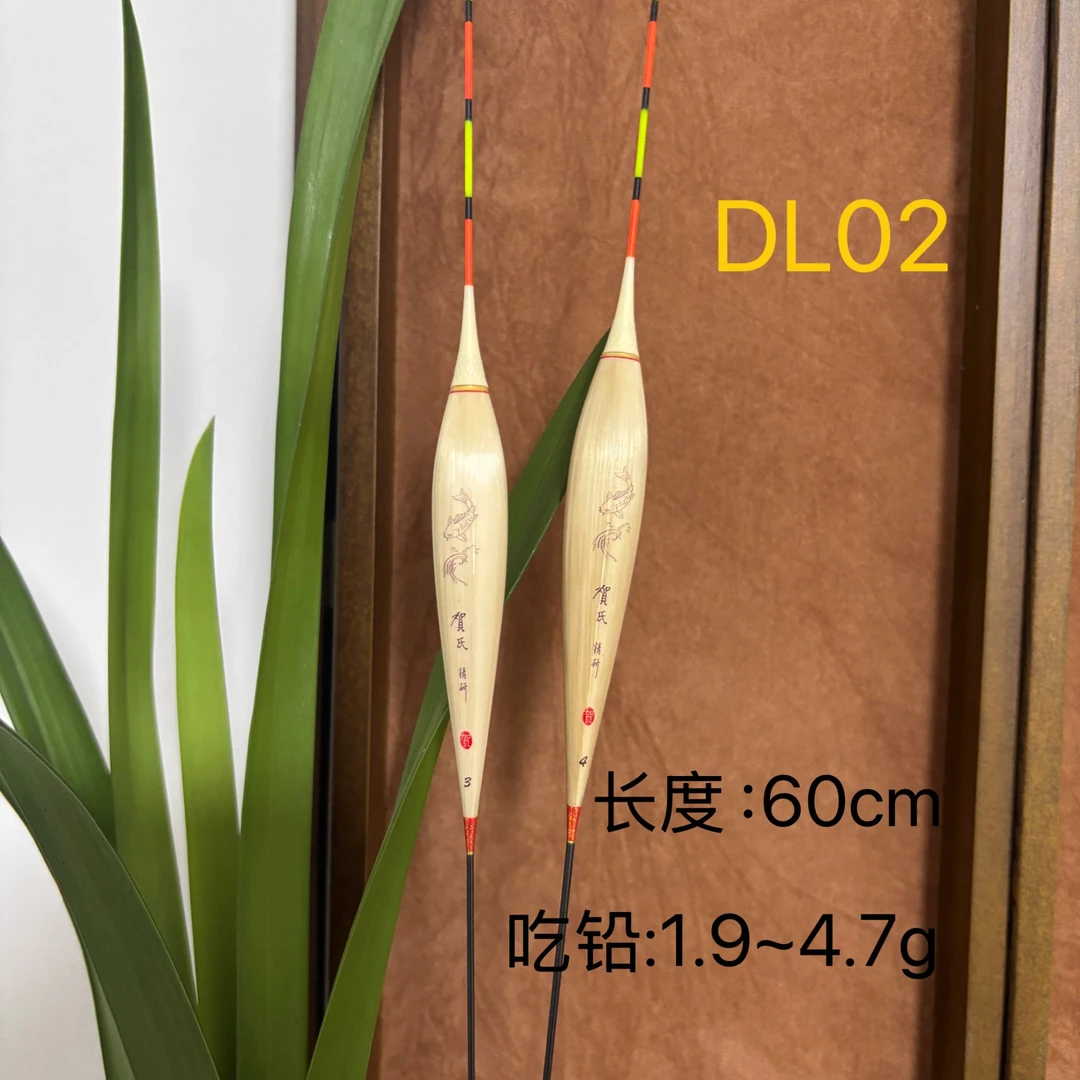 新品贺氏芦苇电子夜光漂双漂尾