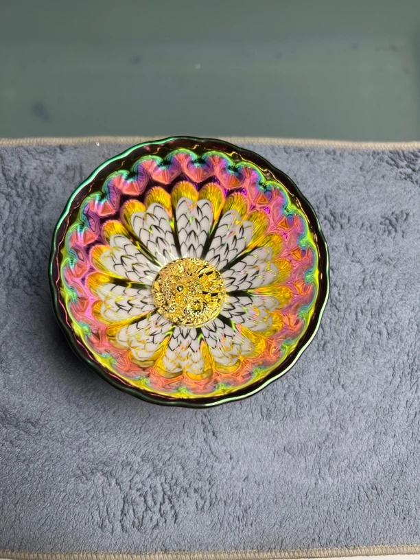 七彩龙杯 茶杯主人杯品茗杯手工茶具