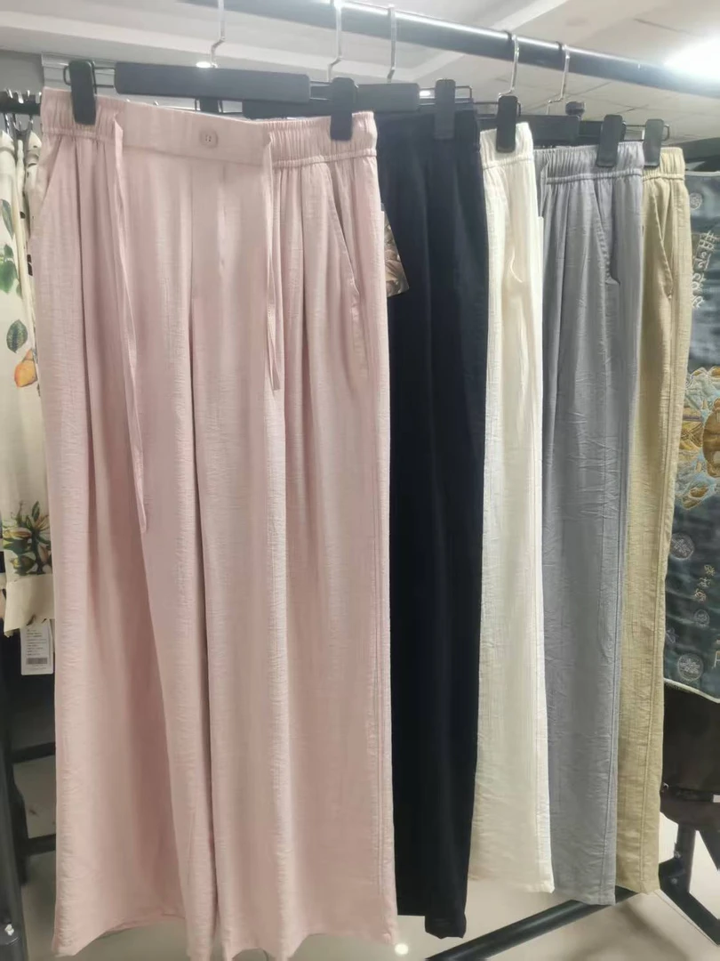 【现8620号 蓝色格子裤子】姐妹服饰5店