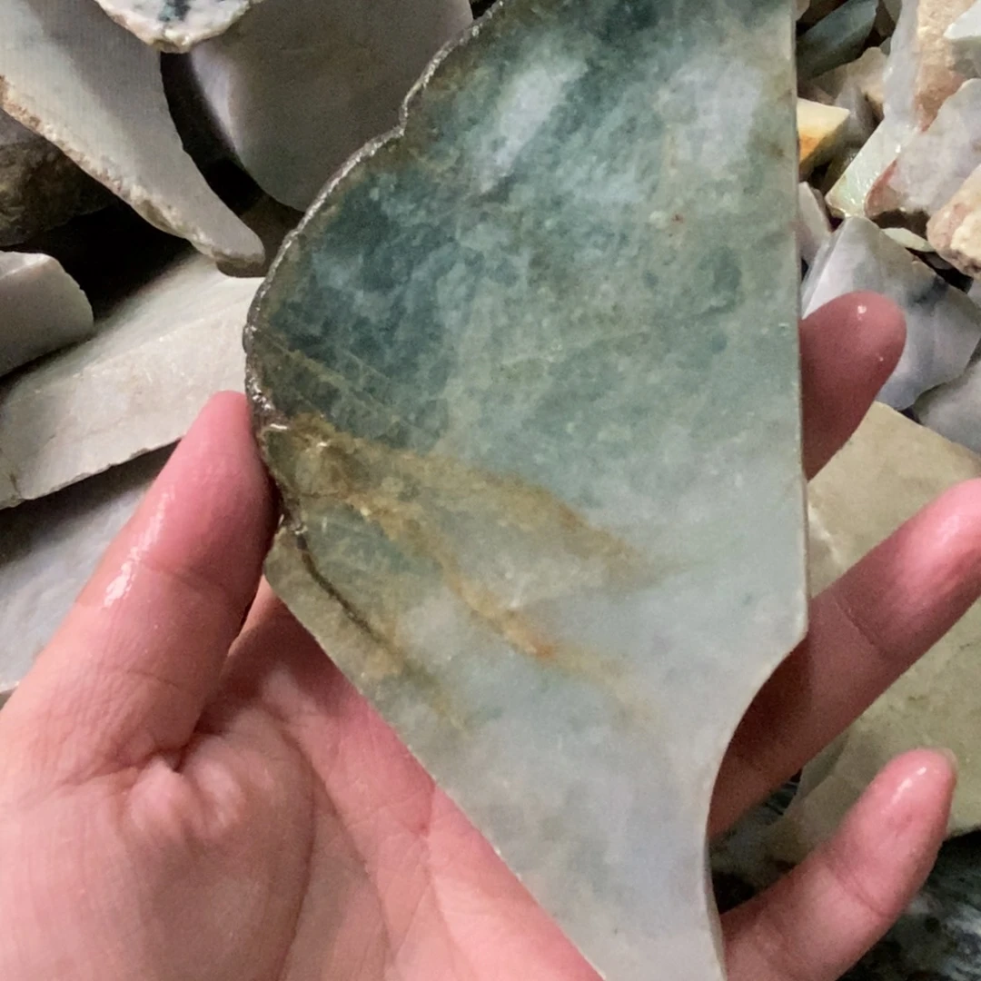 翡翠未镶嵌颈饰天然翡翠