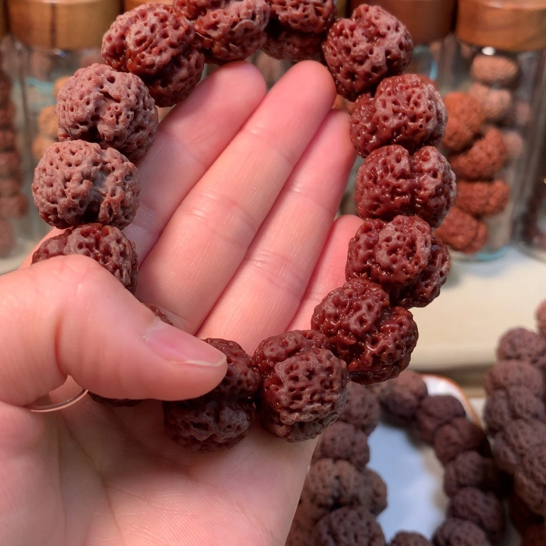 金刚菩提手串大***ぐ四瓣平细福利21