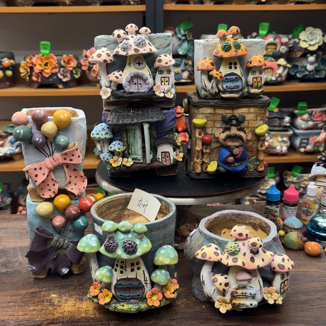 【闪购商品】妍***到粗陶手捏