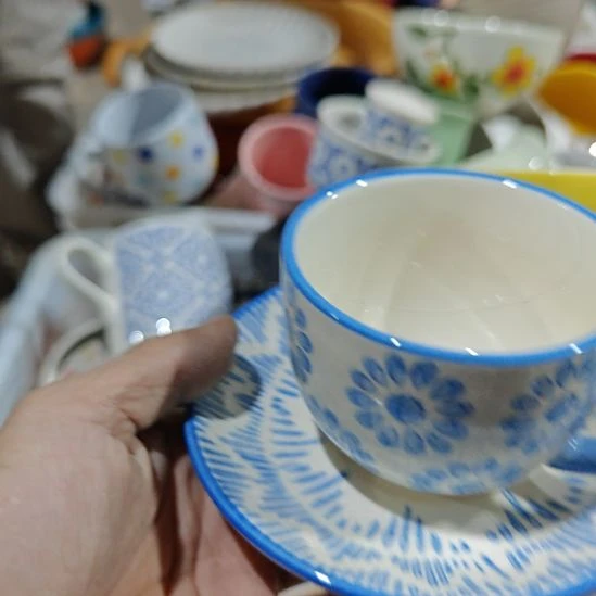 杯陶瓷杯碗盘微瑕疵介意慎拍