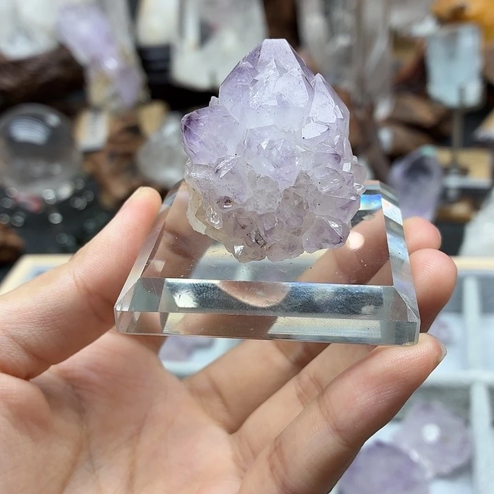 水晶未镶嵌珠宝半成品君君