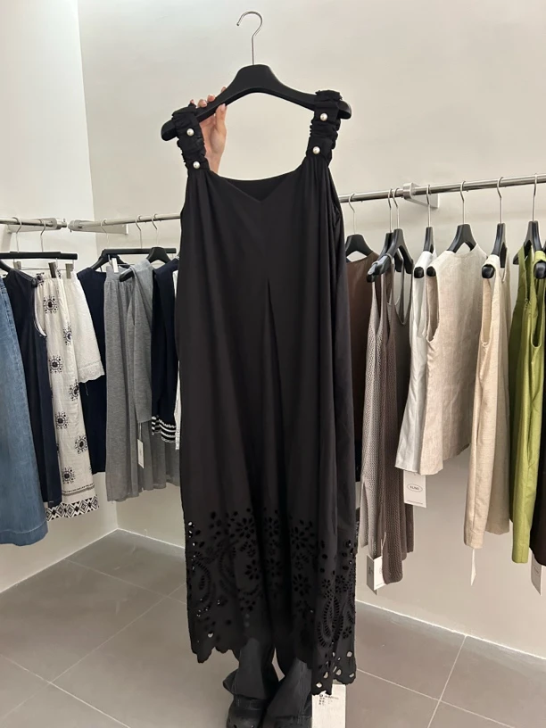 08358 裙长110 简约时尚女长裙