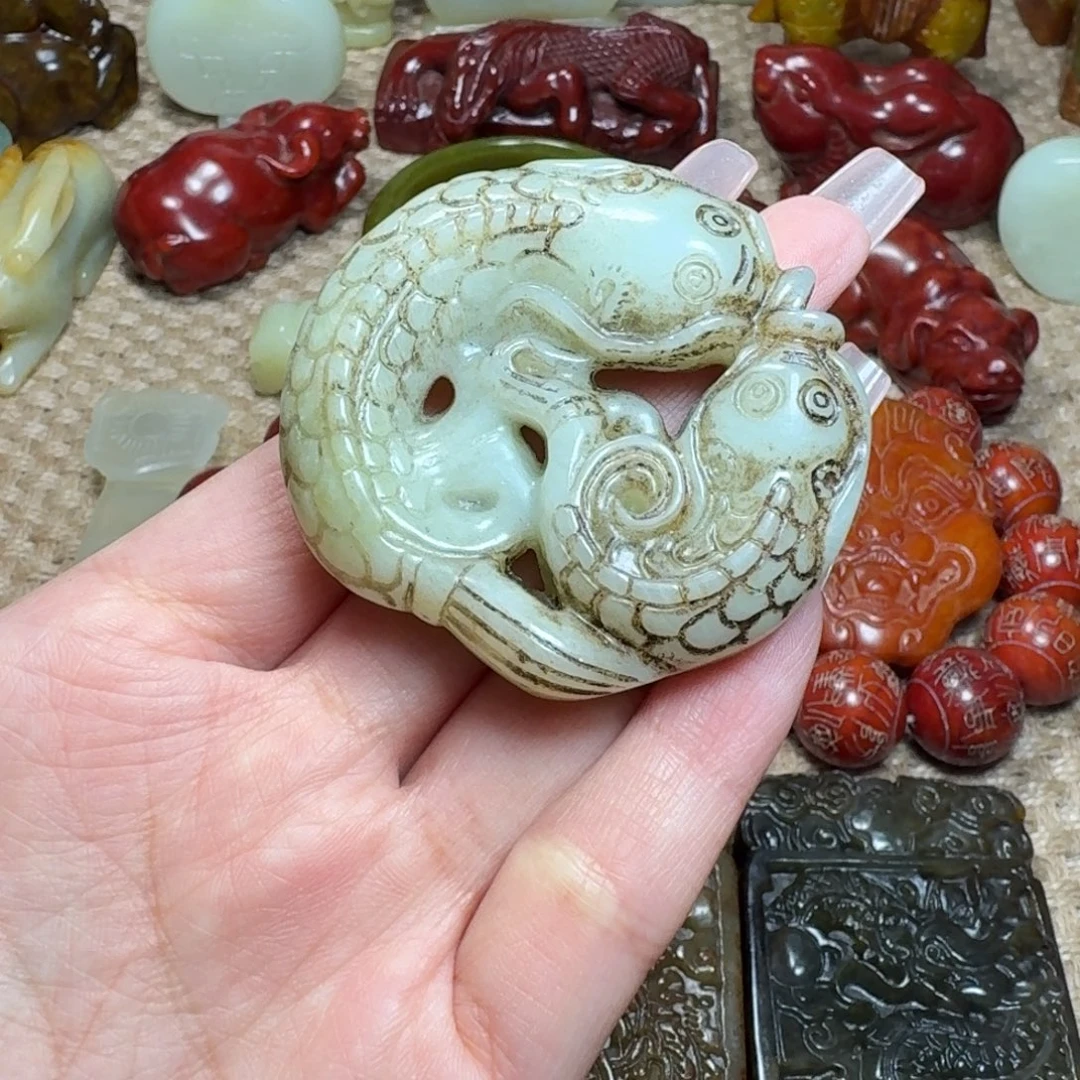吊坠白玉菩提挂件