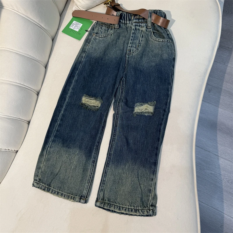 211儿童时尚休闲牛仔长裤-511