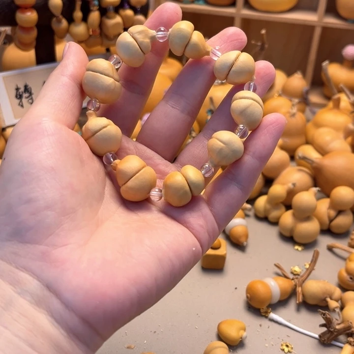 汉堡钱袋葫芦手串