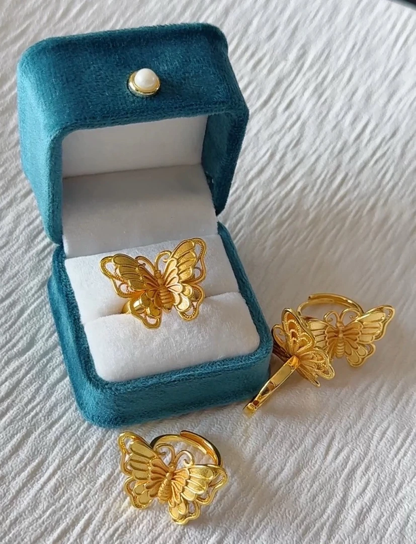 黄铜戒指 Nam Ran   蝴蝶戒指  25031811