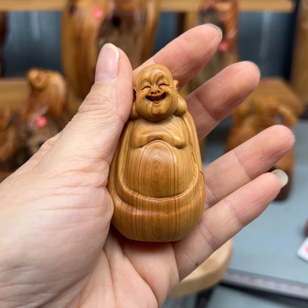 柏木崖柏木摆件手把件30