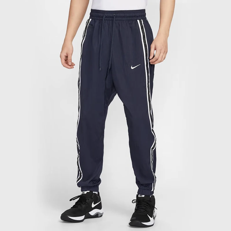 NIKE耐克百搭男裤25夏新款篮球运动裤串标宽松梭织收口长裤IB9969