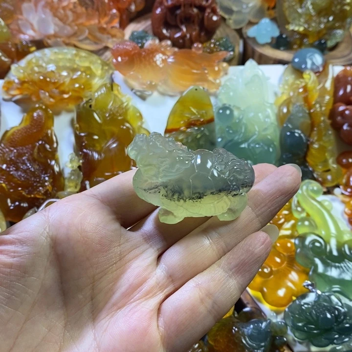 未镶嵌蛇纹石玉颈饰