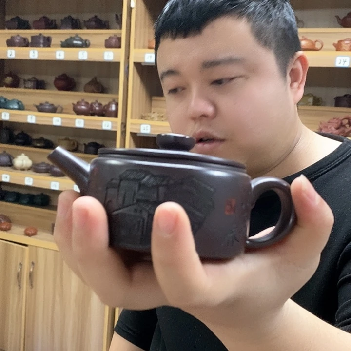 紫砂茶壶是对方风格v