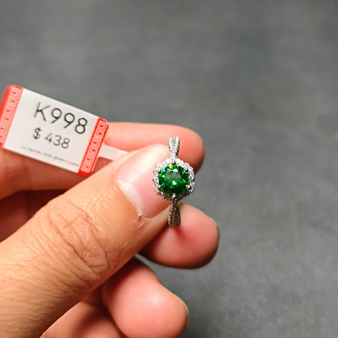 意大利 GD-奢华气质轻奢梦幻彩色耳饰吊坠戒指腰佩k998