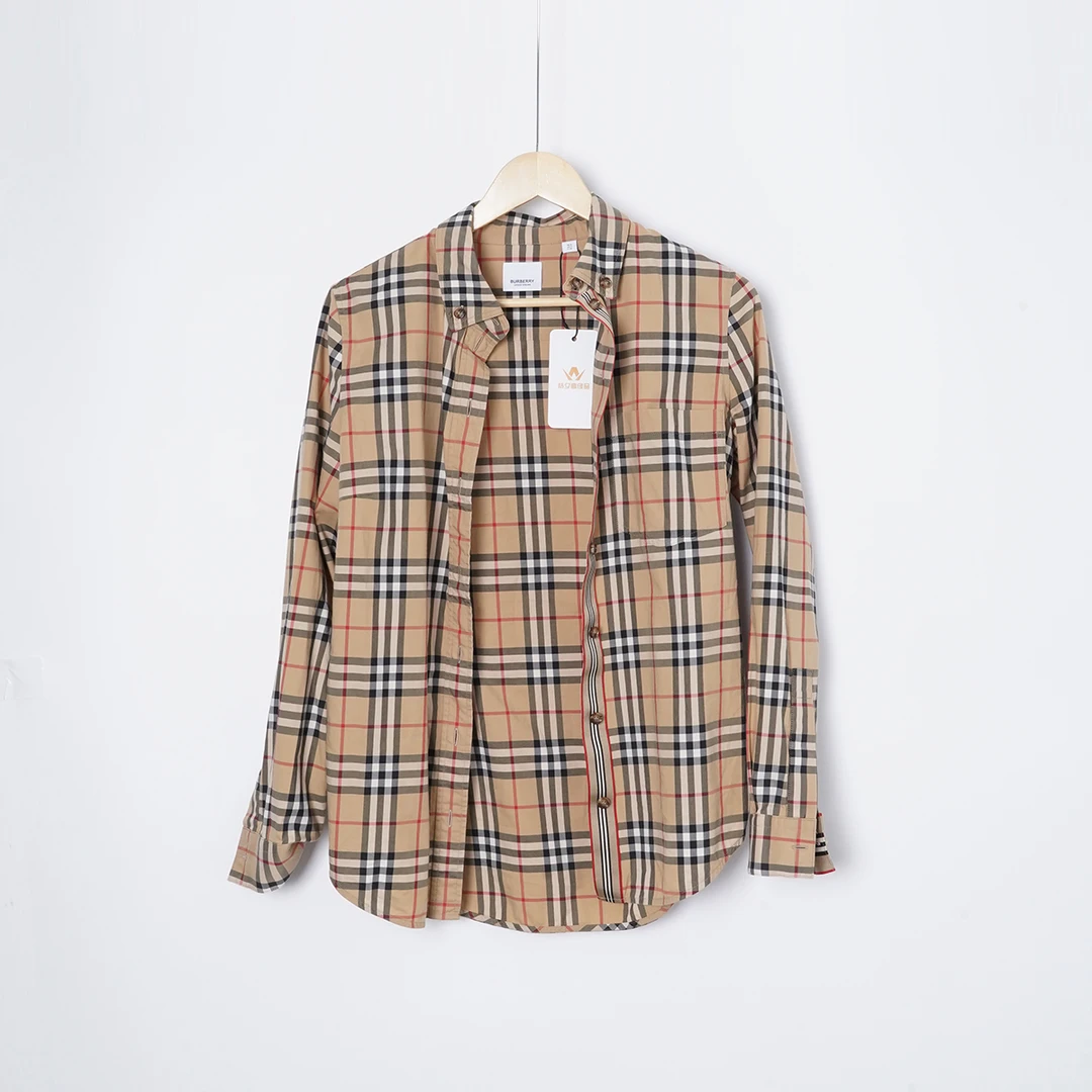 99新 BURBERRY/博柏利 棉/TH1091/衬衫/UK8码