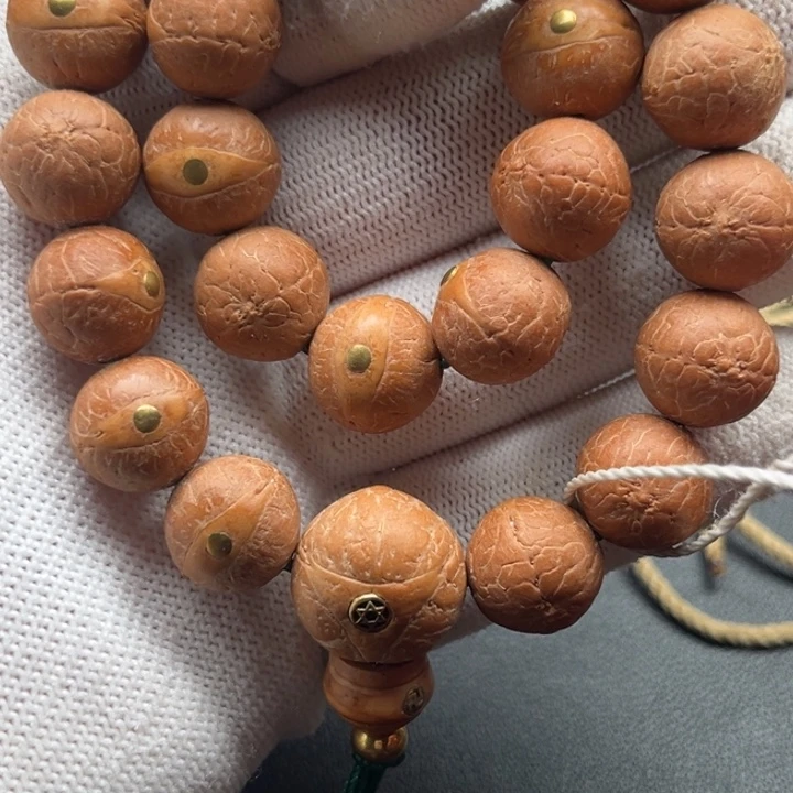 凤眼菩提手串13mm铜钉27颗