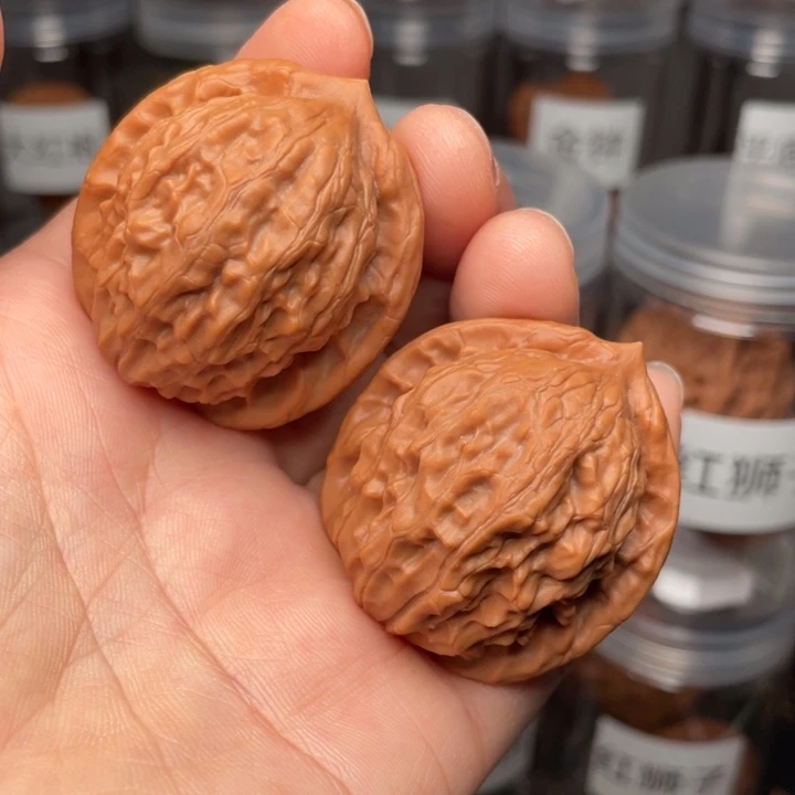 吊坠文玩核桃大红袍