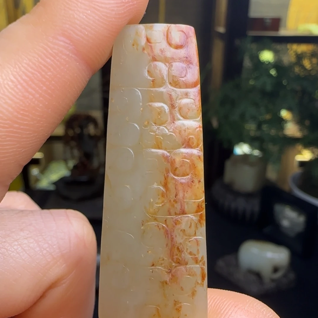 和田玉（糖玉）颈饰未镶嵌穆*