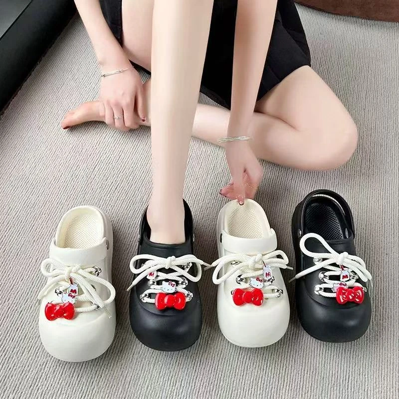 夏季休闲洞洞卡通KT百搭休闲裤