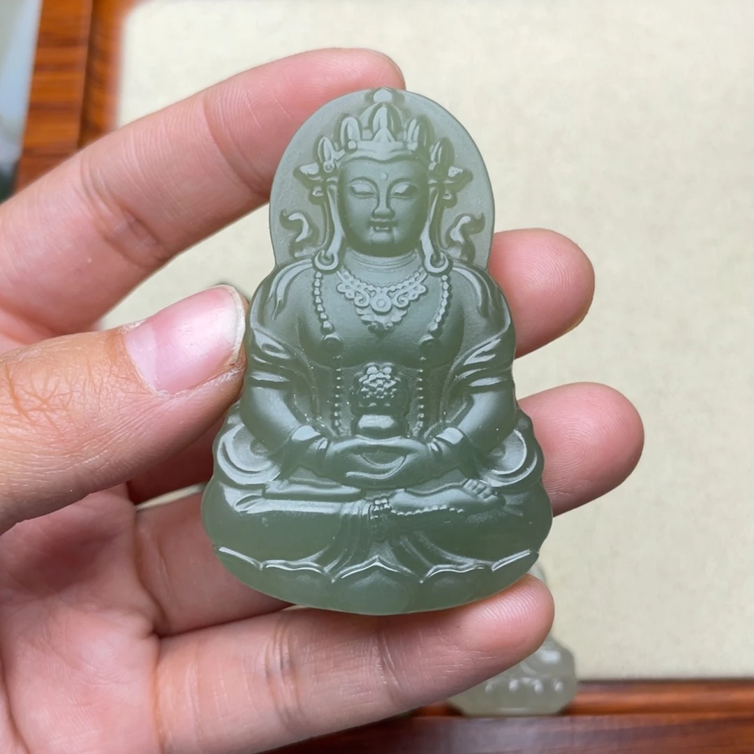 和田玉颈饰未镶嵌磊