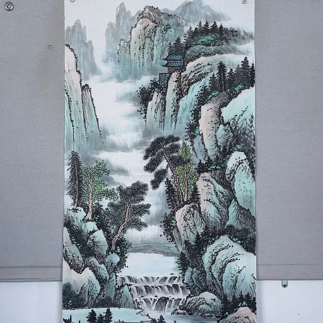 国画山水画作品欣赏33