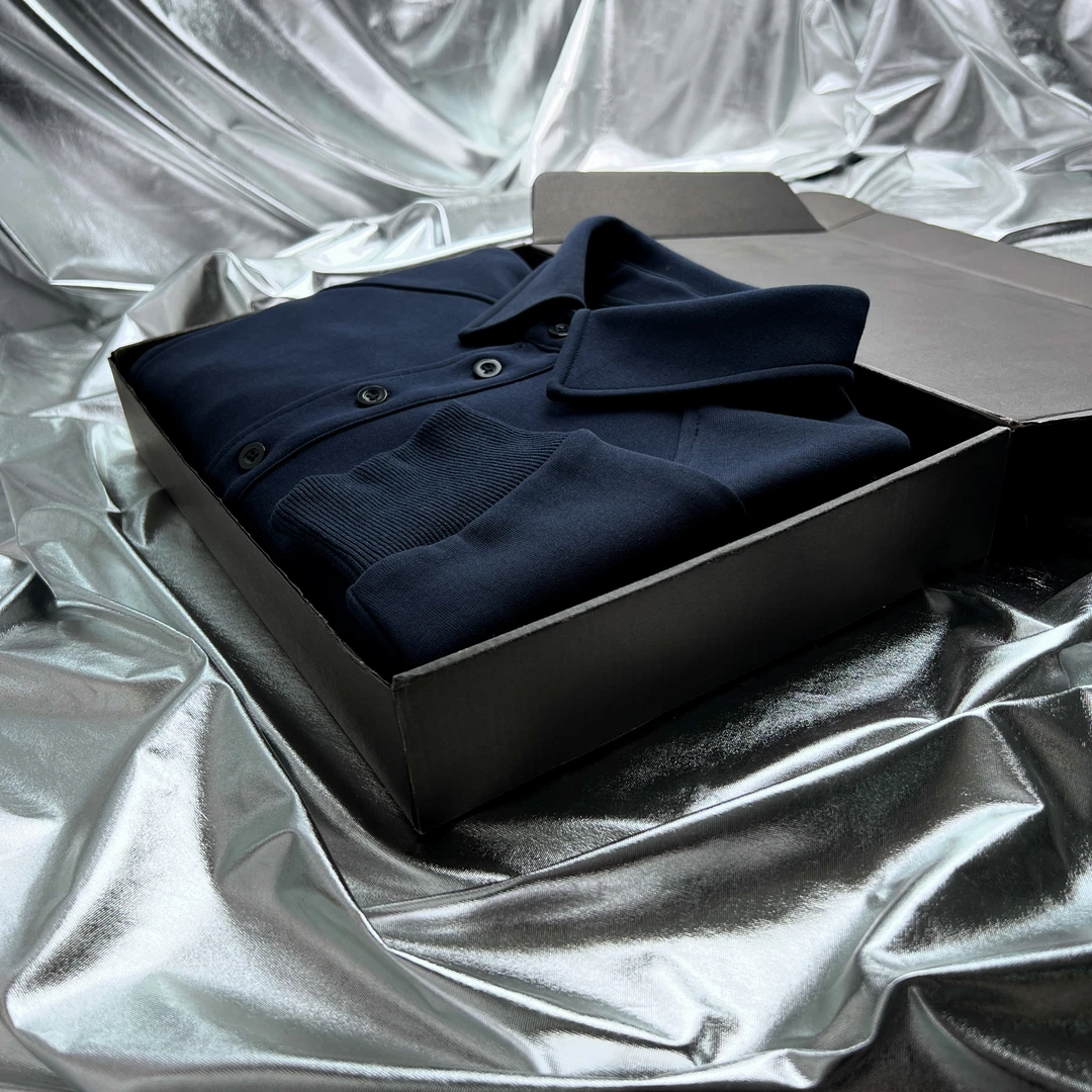 高级男装 秋冬季新品24s男士简约休闲衬衫外套百搭男款轻奢 L239