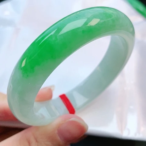 未镶嵌手镯翡翠52圈口882916