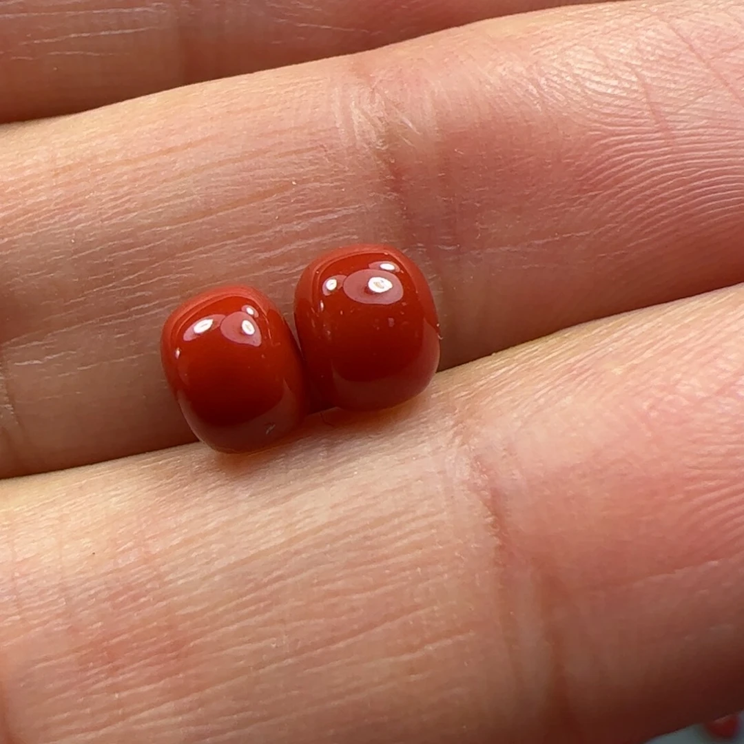 南红玛瑙珠子未镶嵌