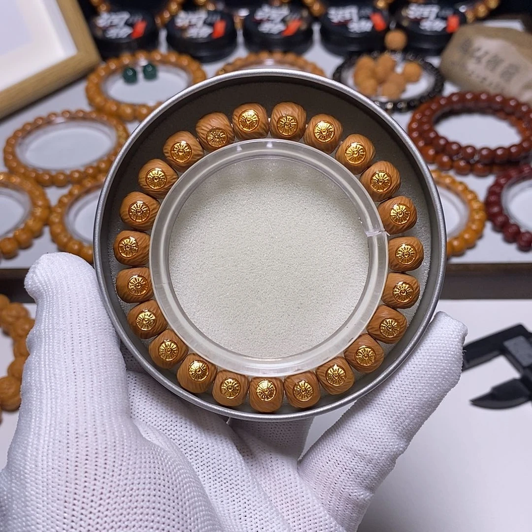 猴头核桃手串满标云锦10左右6号