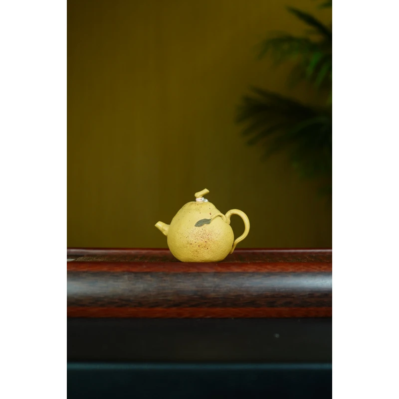 【小品梨壶】宜兴紫砂原矿原料手工梨壶紫砂壶