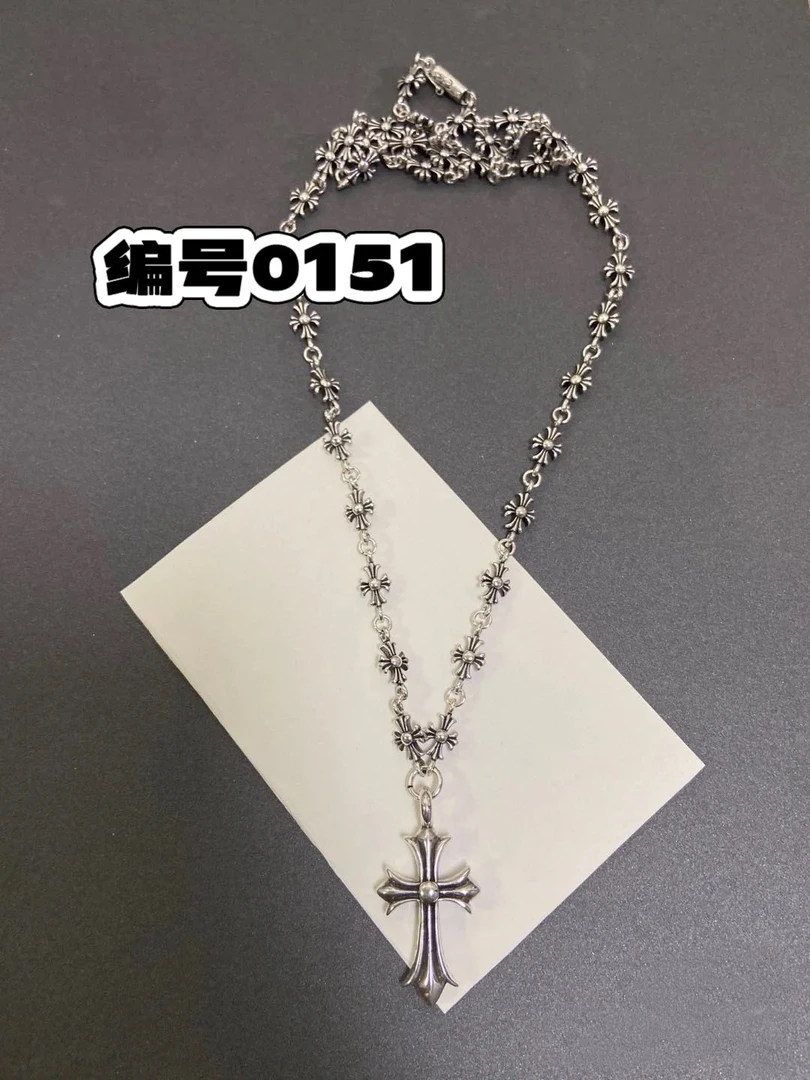 吊坠925银 克罗手串925高品质项链