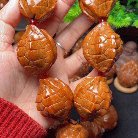 【闪购商品】手串/手链橄榄核龙脊富甲手持