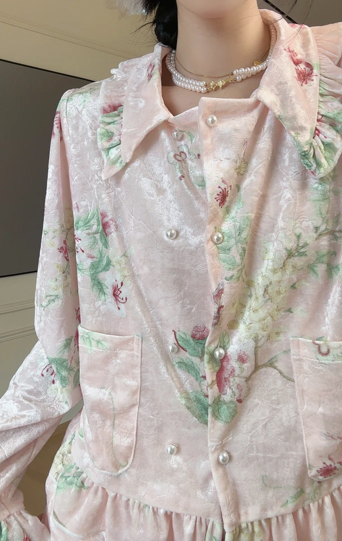 7号- 【舒灵】-女生夏秋款捡漏款套装长袖外穿家居服日常透气外穿服