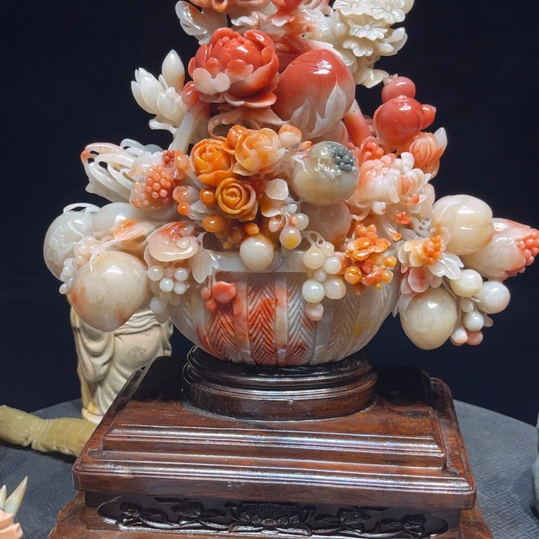 李***六寿山石寿山石雕刻作品欣赏