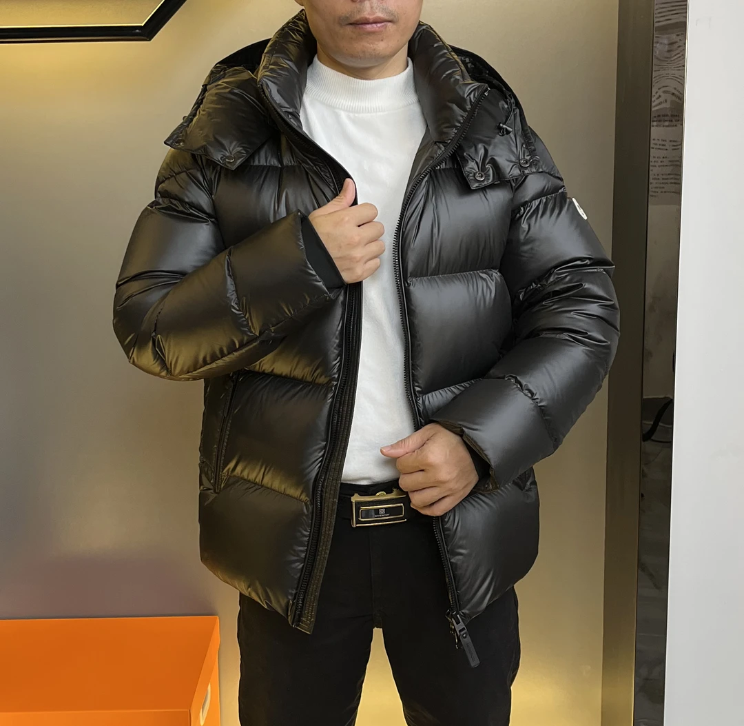 【-30高蓬松极寒】25年冬季新款男士羽绒服连帽短款加厚保暖高级感