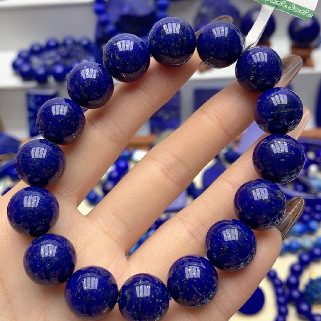 青金石未镶嵌手链13mm