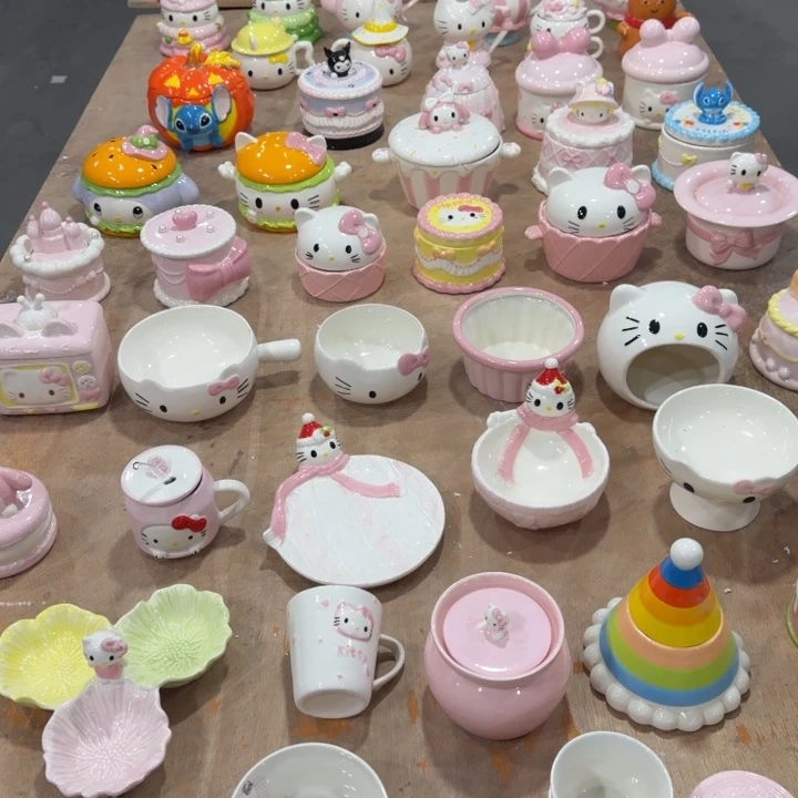 全新正版 釉下彩高温陶瓷