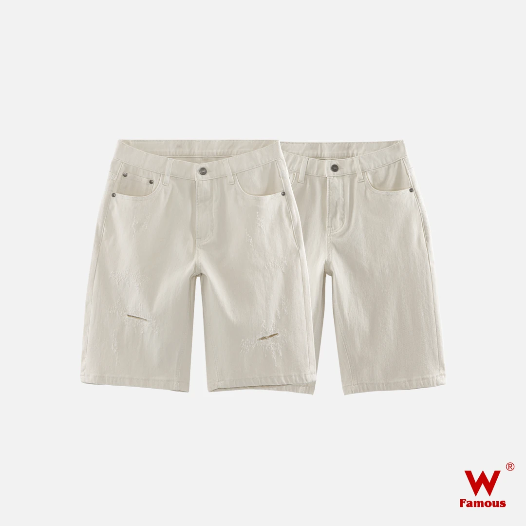 【短裤牛仔】8507 - 8.8安/360环弹/芯肤柔牛仔