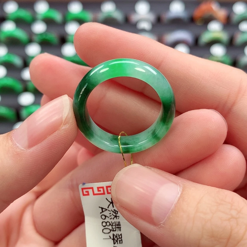 【闪购商品】未镶嵌戒指翡翠17/18号