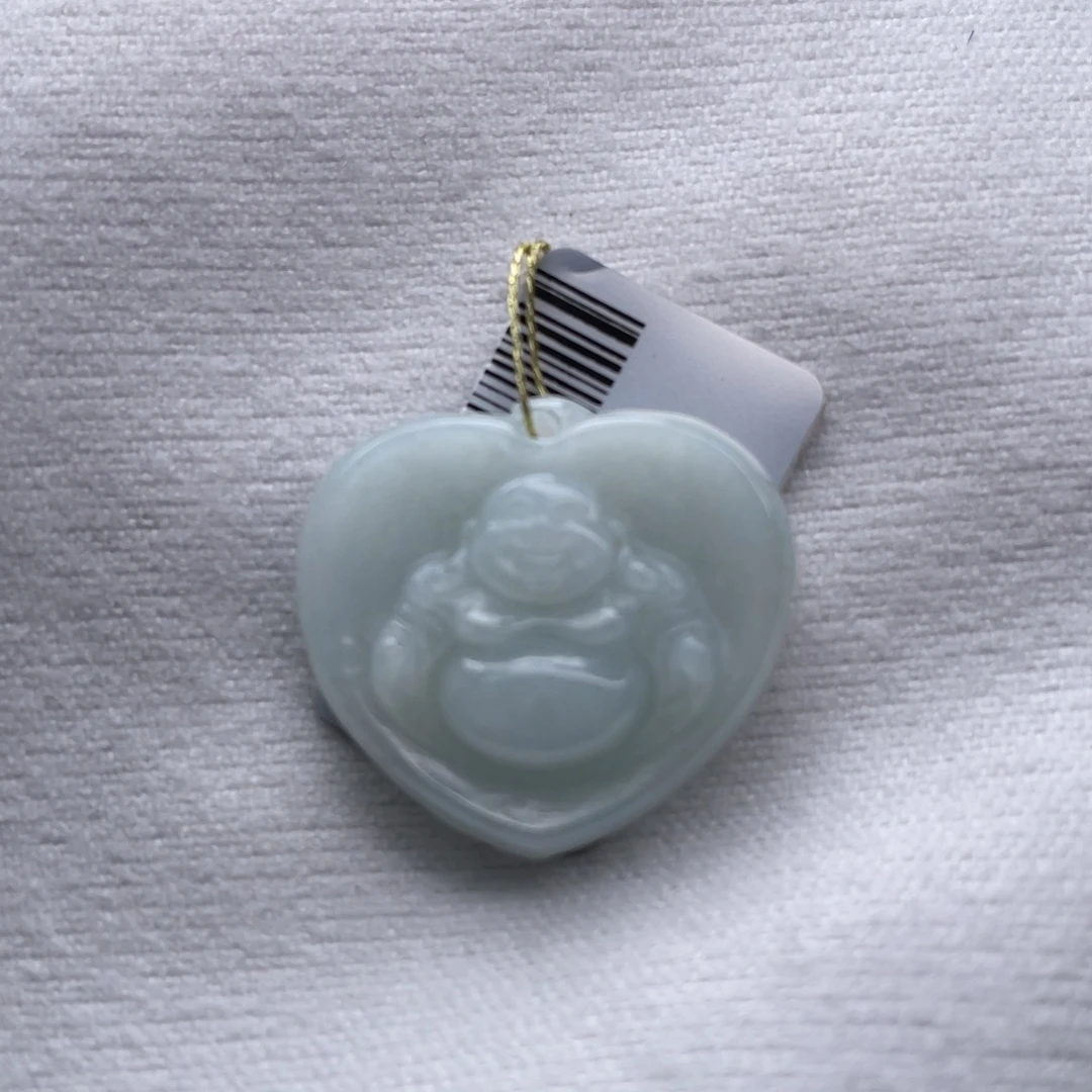 颈饰未镶嵌翡翠佛公
