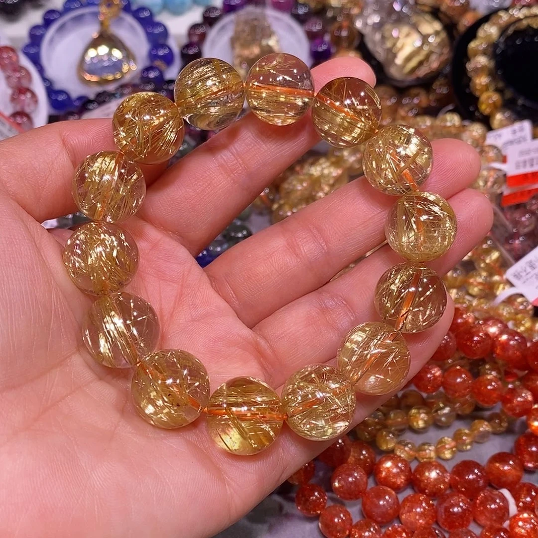 未镶嵌手链水晶金钛晶16