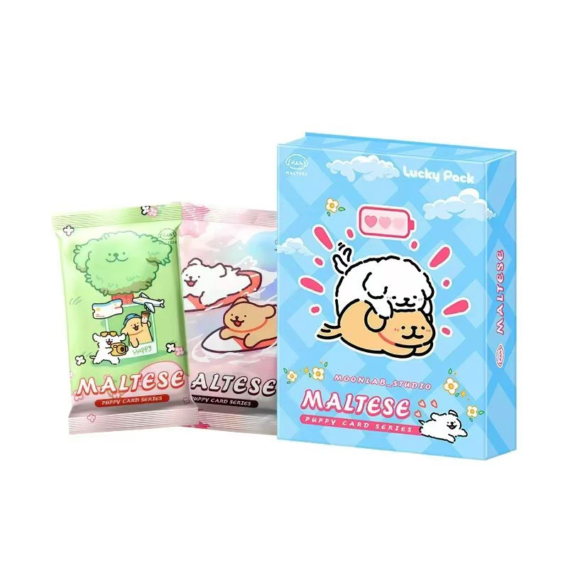 【拆盒】Lucky Pack线条小狗•第一弹收藏卡牌 （代拆）未成年禁止下单