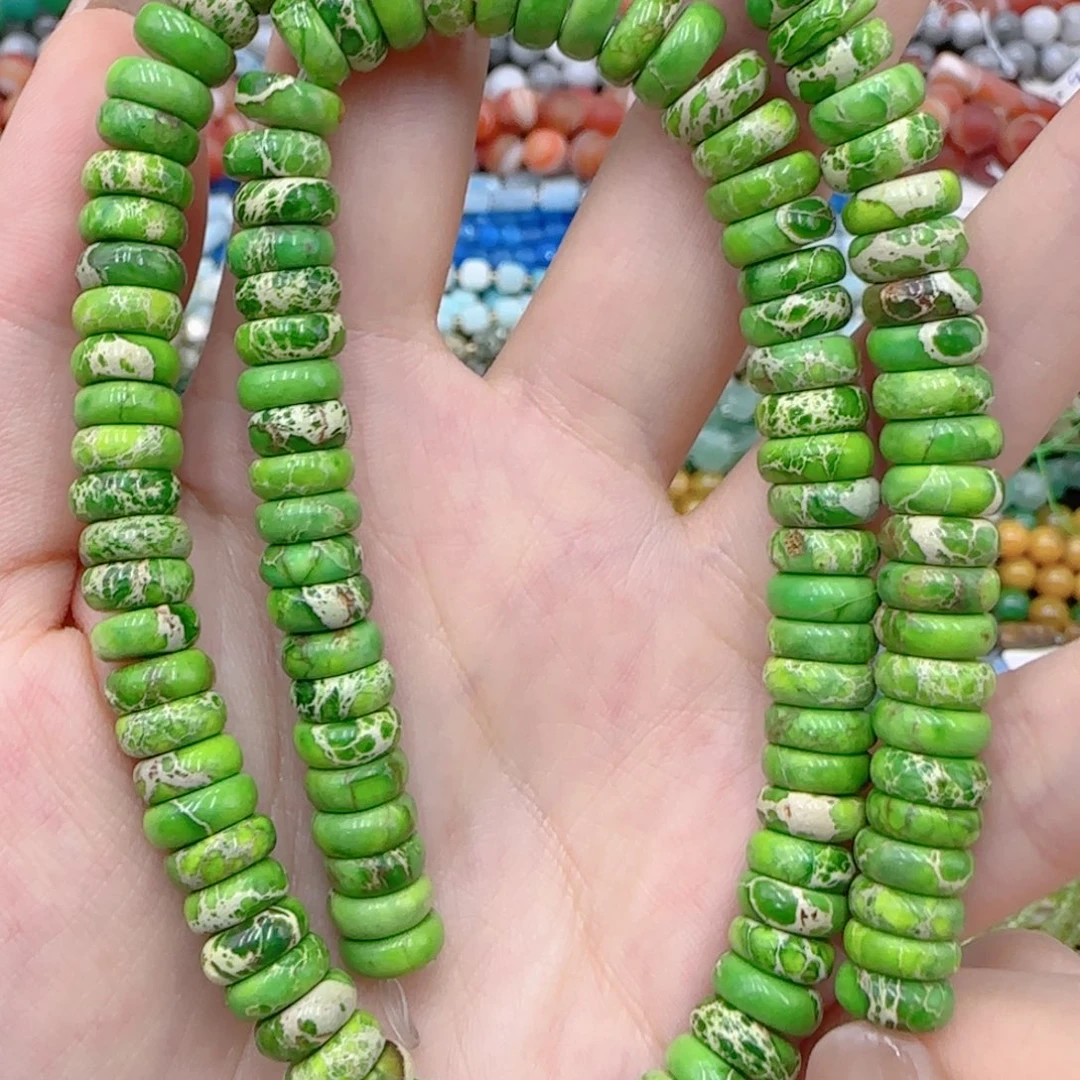 玛瑙/玉髓未镶嵌珠宝半成品帝皇石隔片一条卡8
