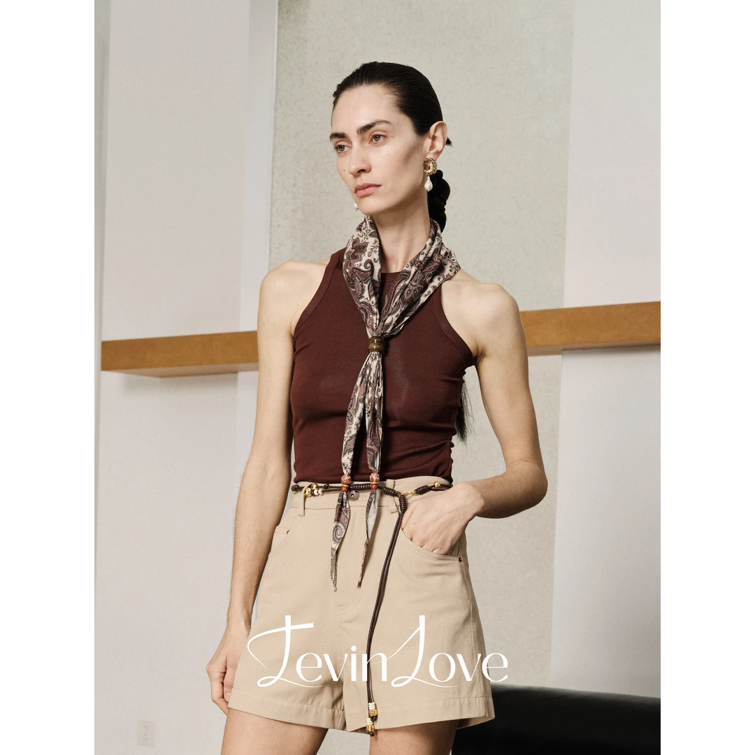 串珠围巾 LEVIN LOVE 设计师款A025LS0332
