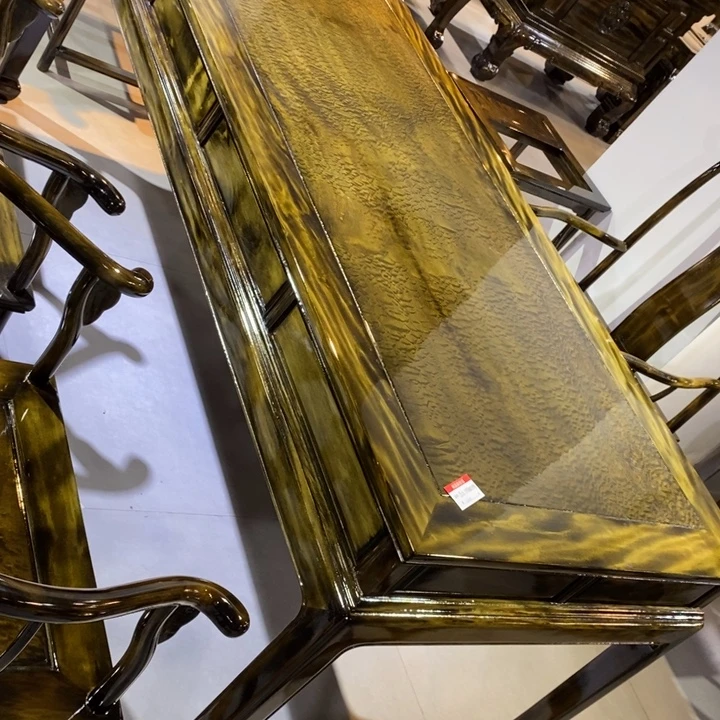 楠木干泡茶桌八件套1.98